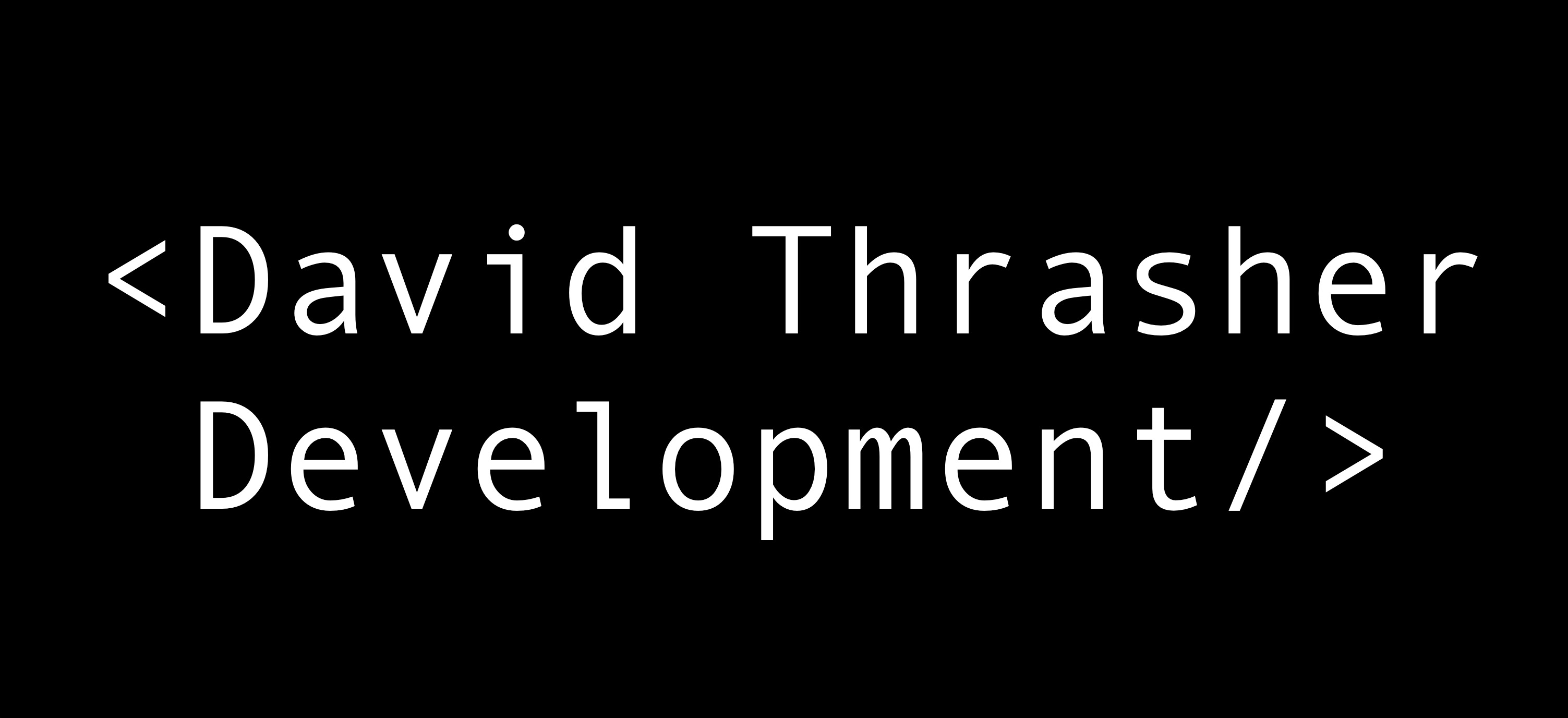 David Thrasher Development